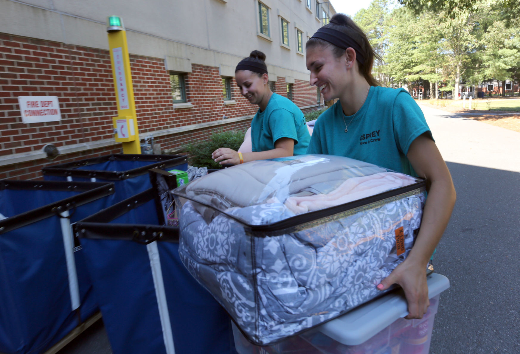 Stockton move in day